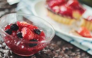 restaurant-dessert-pudding-strawberries